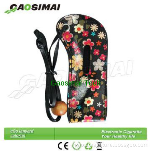 Most Beautiful ecig EGO Lanyard Made of Leather Materials